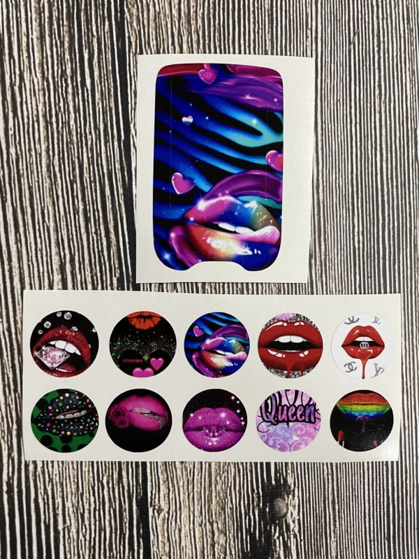Sada samolepek - FreeStyle Libre 1 - 23 - Lips 1 - Image 2