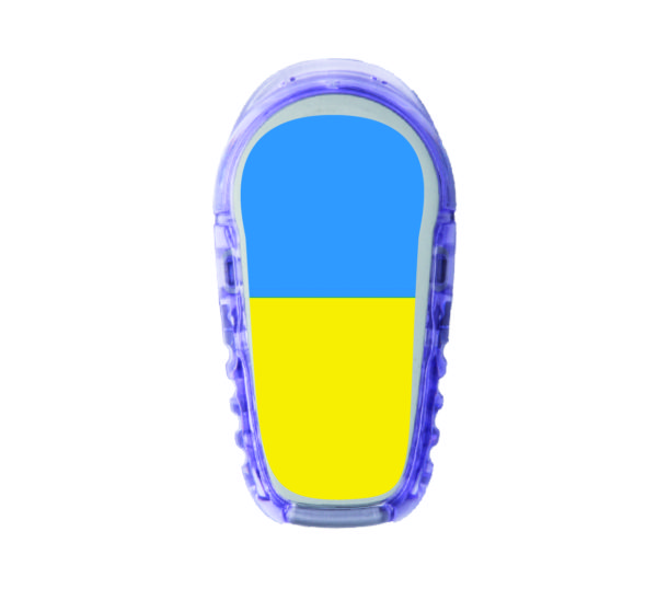 Samolepka - Dexcom G6 - Ukrajinská vlajka