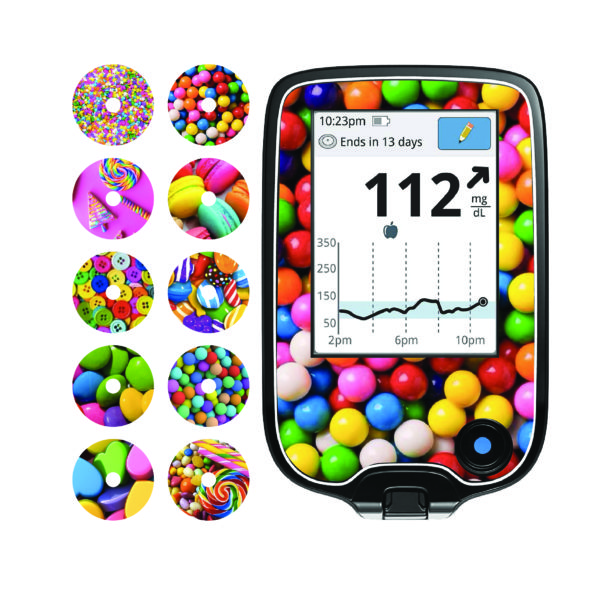 Sada samolepek - FreeStyle Libre 1 - 55 - Sweet