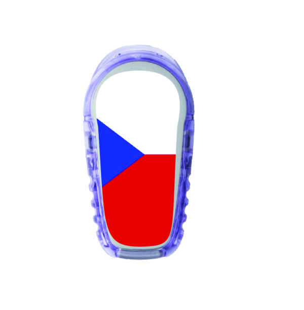 Samolepka - Dexcom G6 - Česká vlajka