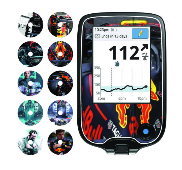 Sada samolepek - FreeStyle Libre 1 - 14 - Formule F1