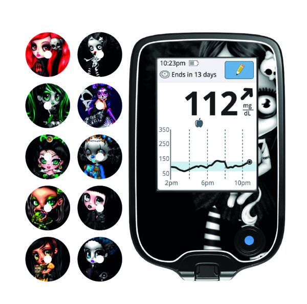 Sada samolepek - FreeStyle Libre 1 - 64 - Black Panenky