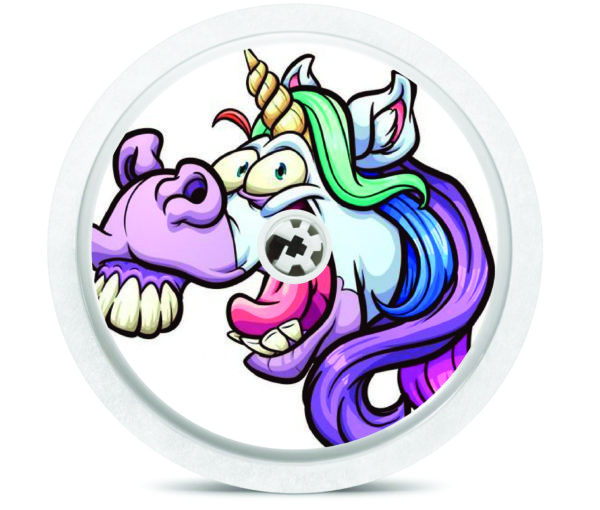 Samolepka - FreeStyle Libre 1 - Crazy Unicorn