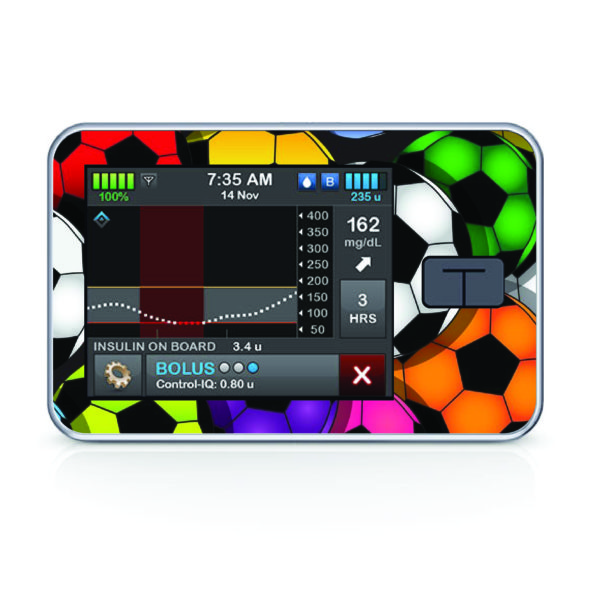 Tandem pumpa t:slim X2 - 6 - Fotbal