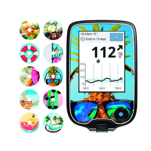 Sada samolepek - FreeStyle Libre 1 - 69 - Summer Travel