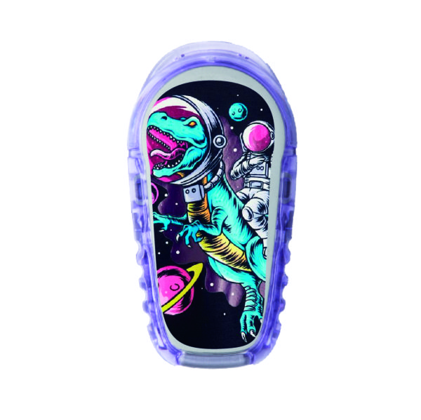 Samolepka - Dexcom G6 - Kosmo-Dinosaur