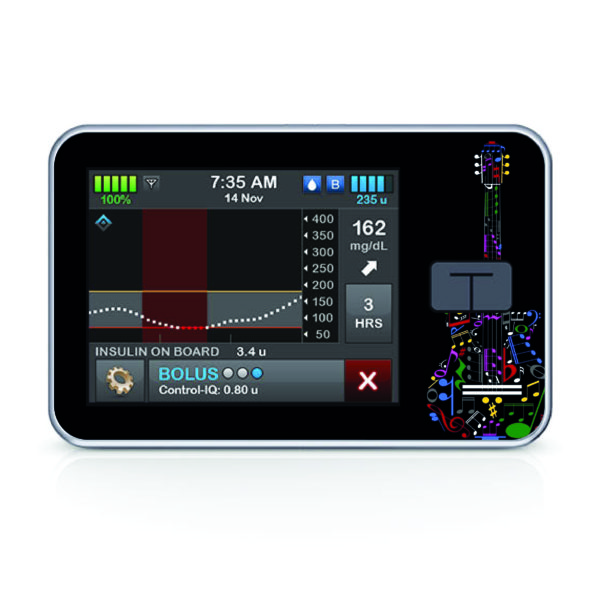 Tandem pumpa t:slim X2 - 77 - Kytara