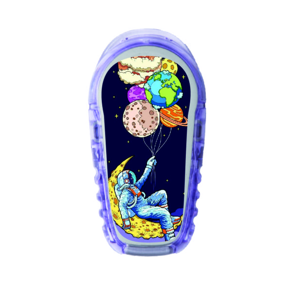 Samolepka - Dexcom G6 - Balonky Kosmo