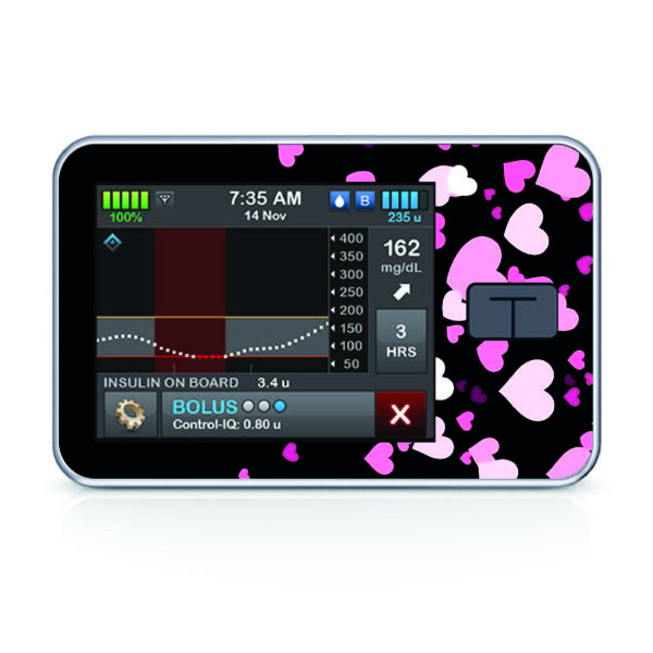 Tandem pumpa t:slim X2 - 96 - Love