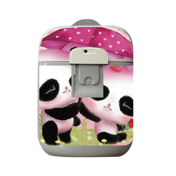 Samolepka na pumpu Medtrum - 65. Panda Rain