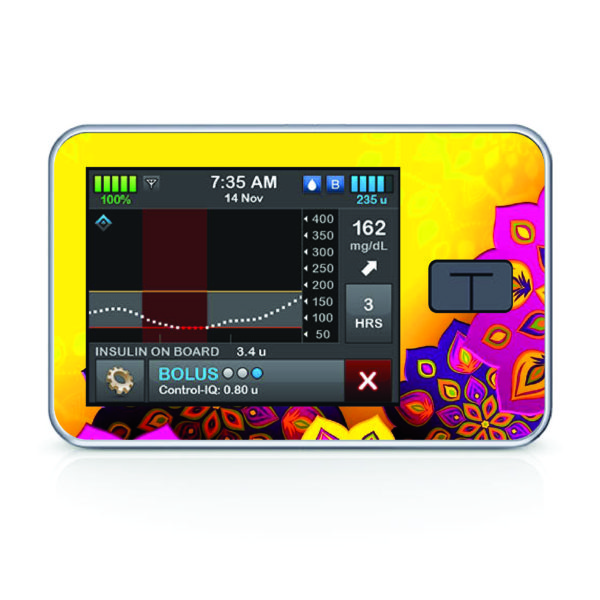 Tandem pumpa t:slim X2 - 99 - Yellow