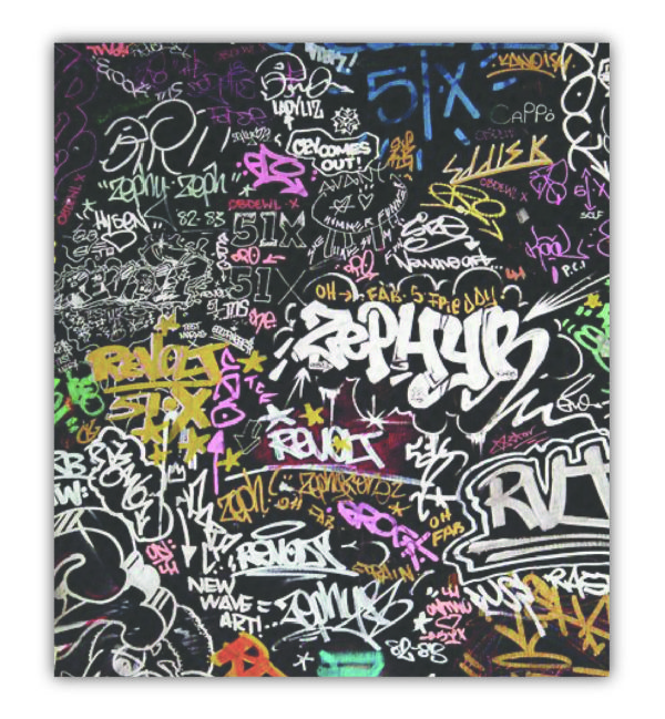 Obdélníková náplast 6x8 cm  - č. 14. Grafity