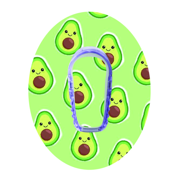 Náplast kolem senzoru DEXCOM G6 - 5. Avokádo