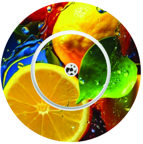 Náplast kolem senzoru Libre 1 a 2- 21. Citron