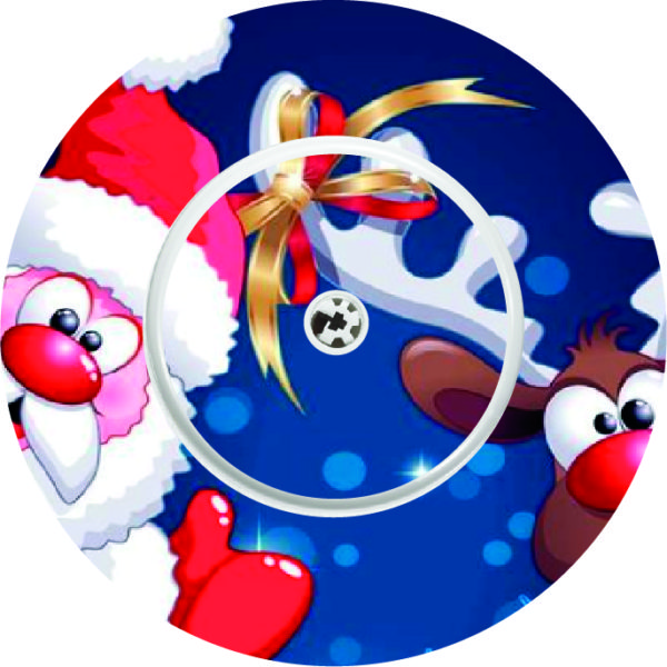 Náplast kolem senzoru Libre 1 a 2- 28. Santa 2