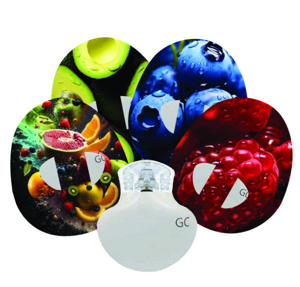 Náplast kolem senzoru Enlite - Medtronic - sada 4 ks - 3. Ovoce