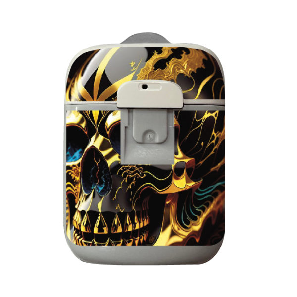 Samolepka na pumpu Medtrum - 69. Skull 1