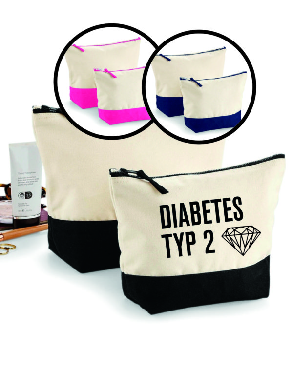 DIA taštička - s tmavým dnem - Diabetes typ 2