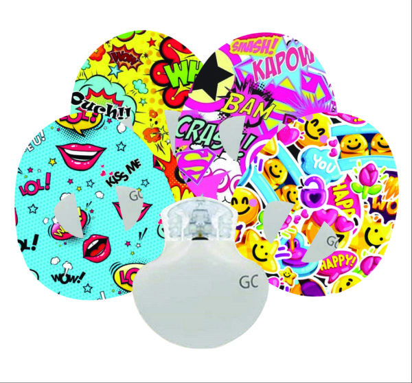 Náplast kolem senzoru Enlite - Medtronic - sada 4 ks - 5. Super girl