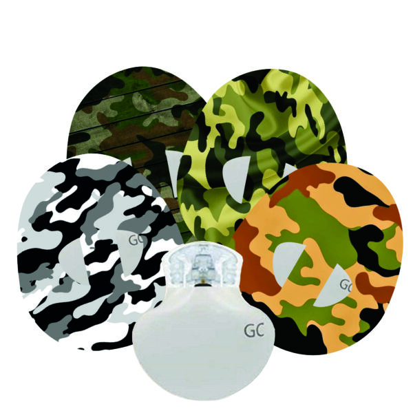 Náplast kolem senzoru Enlite - Medtronic - sada 4 ks - 23. ARMY