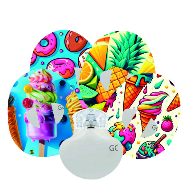 Náplast kolem senzoru Enlite - Medtronic - sada 4 ks - 24. Summer 2