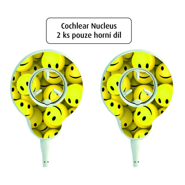 Kochleární implantáty - 2 ks horní díl - Nucleus 7/8 - č. 14. Smajl