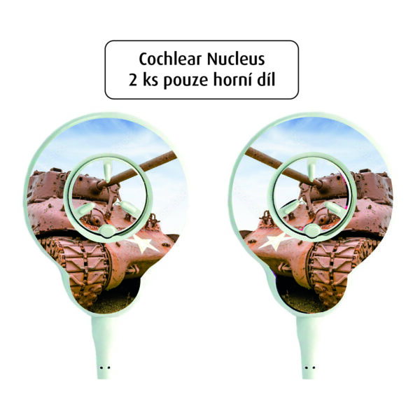 Kochleární implantáty - 2 ks horní díl - Nucleus 7/8 - č. 16. Tank 1