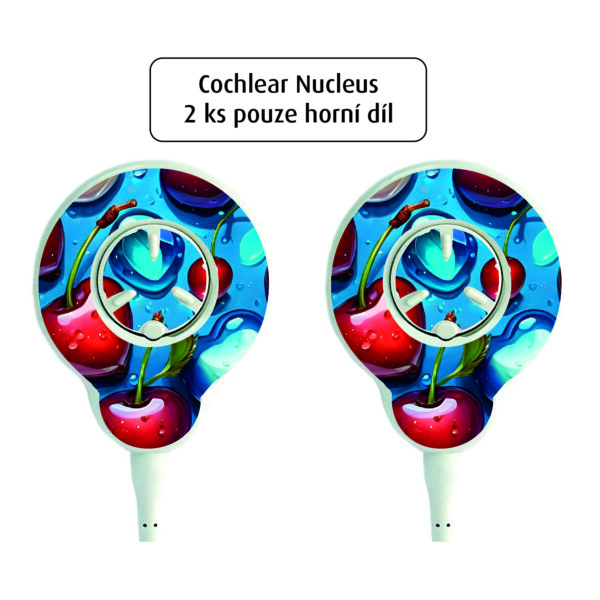 Kochleární implantáty - 2 ks horní díl - Nucleus 7/8 - č. 2 Třešně